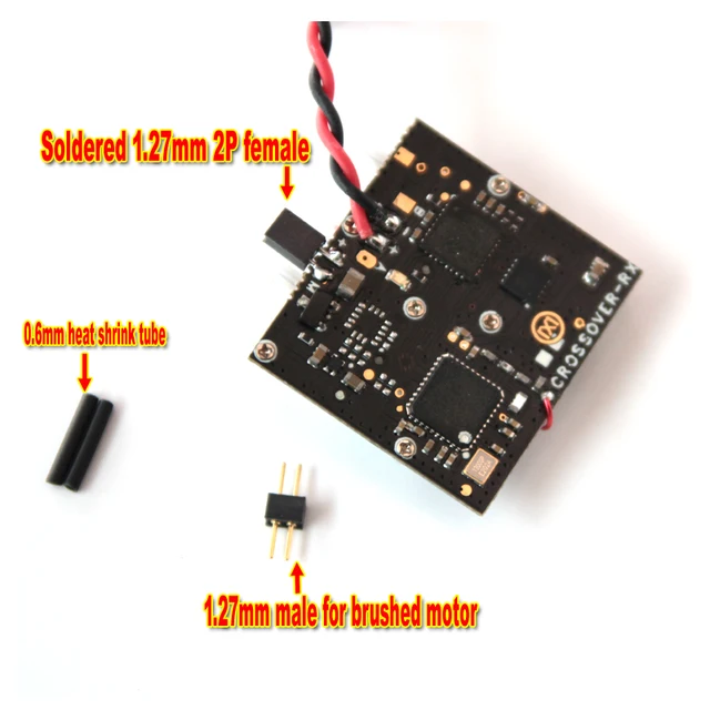 MXL-RX62H Spektrum DSMX DSM2 compatible receiver with 2 linear servos  Gyro 3-axis function AR6410 receiver for micro  indoor