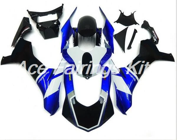 4 подарки ABS литья под давлением Полный обтекатели комплект подходит для YAMAHA YZF-R1 15 16 17 пользовательские Обтекатели Черный Синий