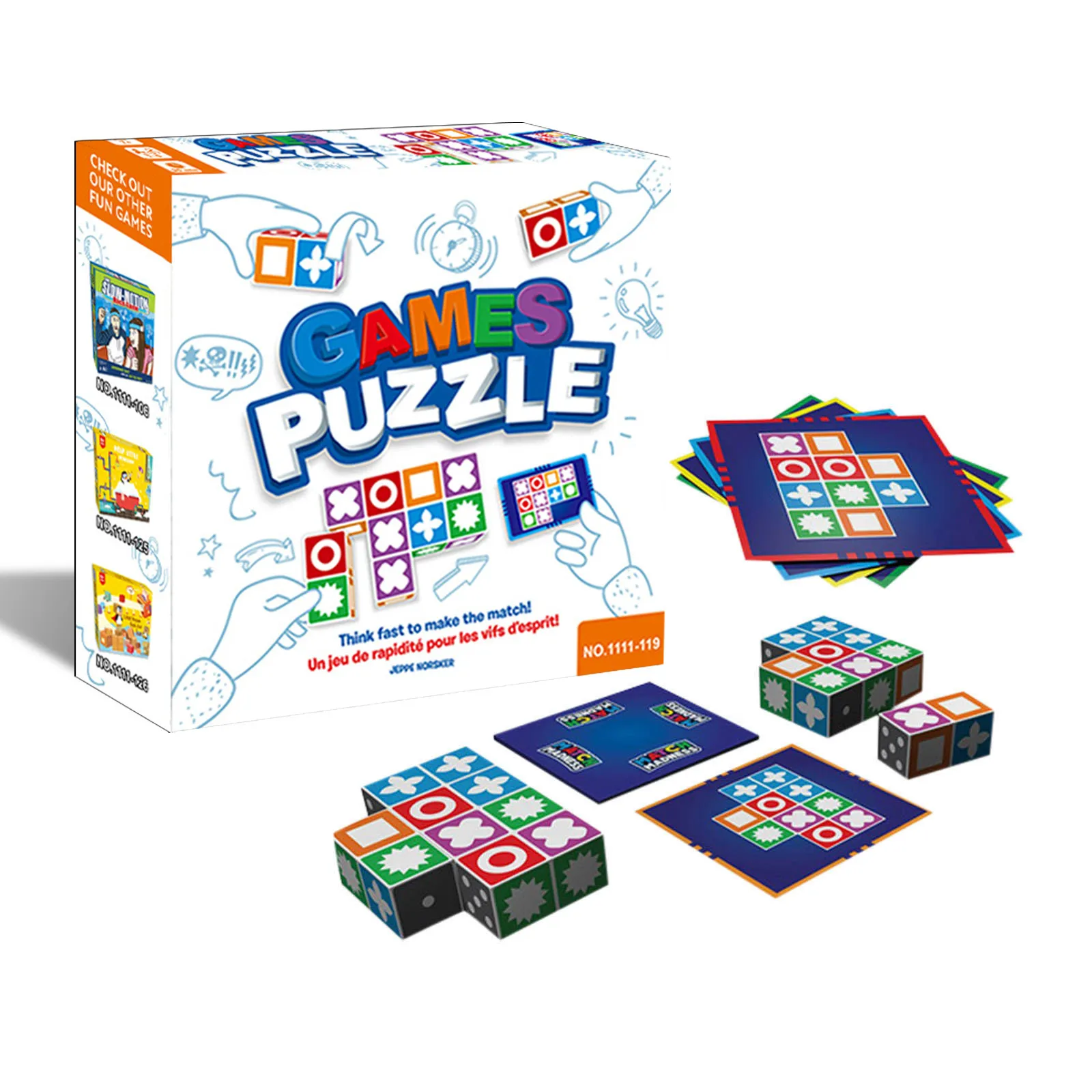 Madness Match-Juego de mesa Match Master para niños, juguete para desarrollar la inteligencia, Kit de madera, juguetes educativos multijugador, juguete que empareja