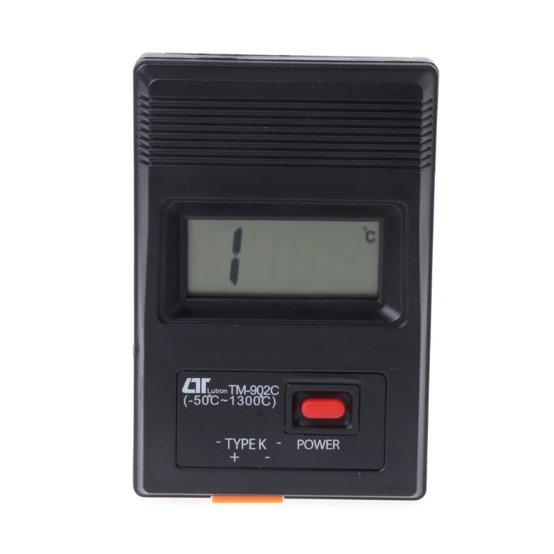 

K Type Digital LCD Thermometer -50-1300C with Thermocouple Probe Temperature Meter Sensor