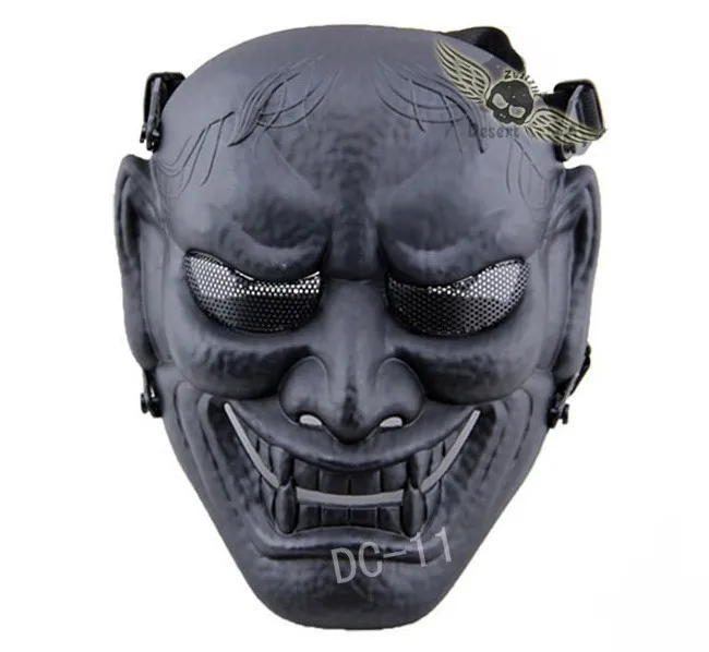 Тактическая маска Герой призрак король Самурай страйкбол на все лицо для