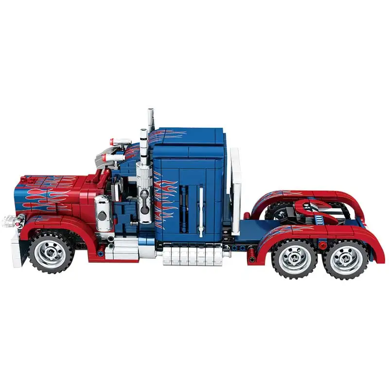 Technic Pull Back функциональная серия 849 шт. создатель основной грузовик Модель Кирпичи Строительные блоки игрушки для детей подарочные наборы к Рождеству