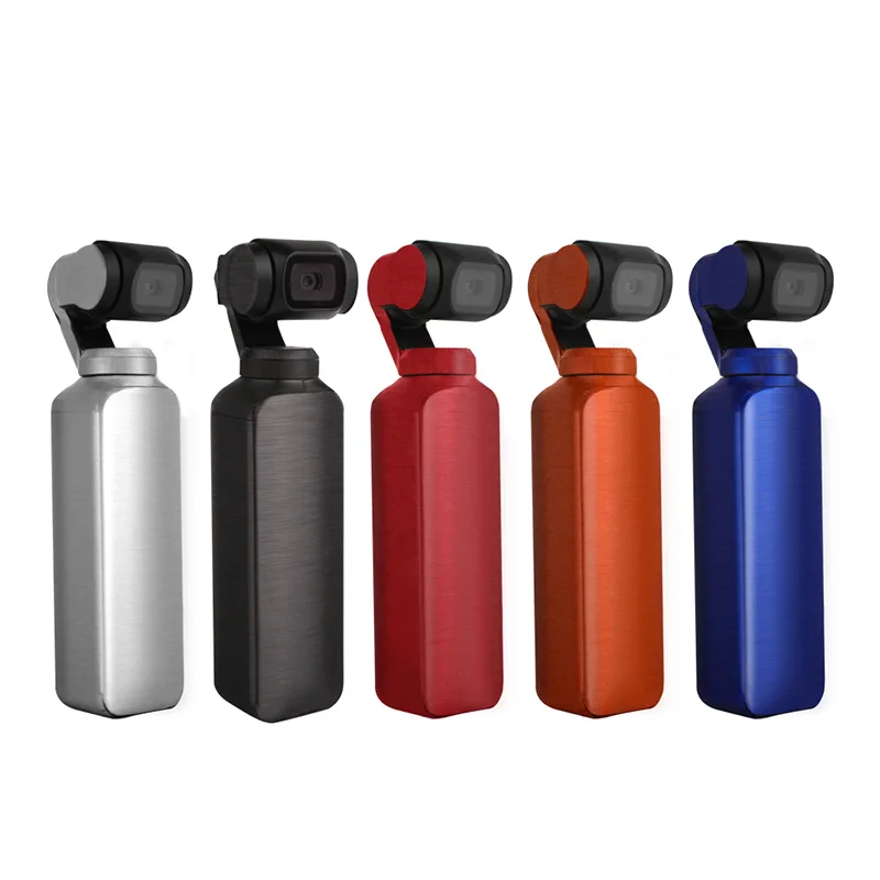 ПВХ покрытие кожи для DJI OSMO Карманный ручной карданный камера наклейки металлик мерцающие наклейки OSMO карман расширение аксессуары