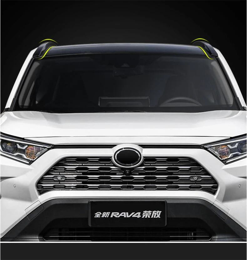 Для TOYOTA RAV4 багажник на крышу багажные стойки бар алюминиевый сплав винт установка высокое качество аксессуары