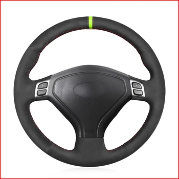 

Black Suede Hand Sew Comfortable Soft Steering Wheel Cover for Subaru Forester 2005-2007 Outback 2005 2007 Legacy 2005-2007