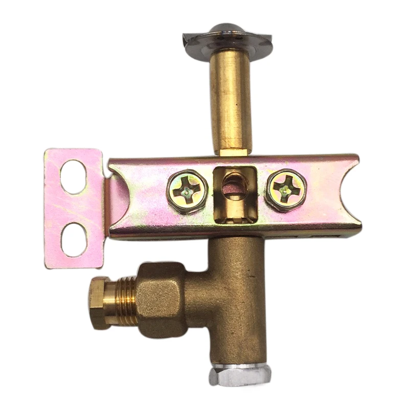

Liquefied Gas Trigeminal Ignition Head 6.5MM Inlet Gas 2 Hole Bracket