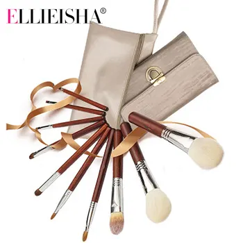 

ELLIEISHA Brushes Makeup Brushes Set Professional Beauty Make Up Brush Natural Hair Foundation Powder Blushes
