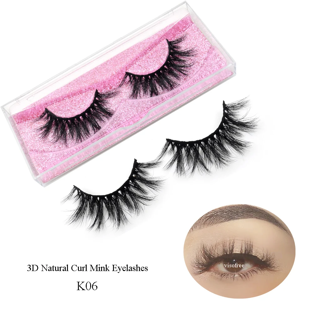 Visofree Beauty высококачественные ресницы 3D норковые натуральные накладные