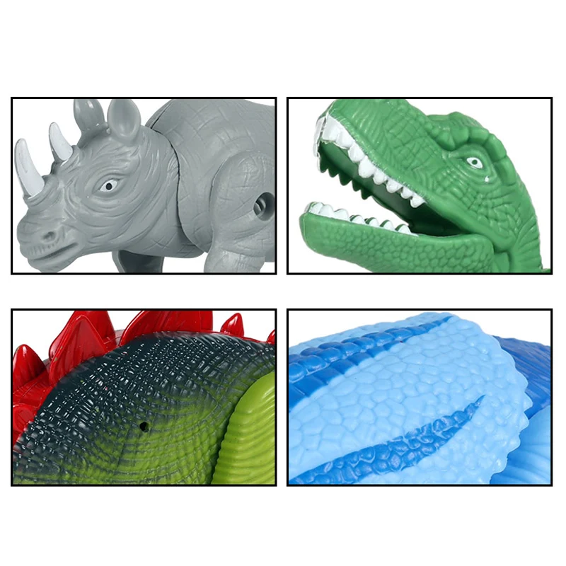 Фигурки Oenux деформированные для детей T Rex Stegosaurus Pachycephalosaurus экшн фигурки дикого