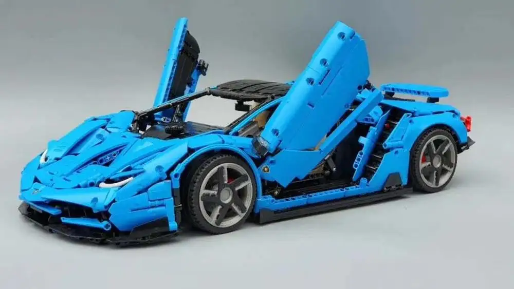 В наличии 3842 шт Technic Lamborghinis MOC 1:8 Aventador LP700 4 Roadste строительные блоки Супер