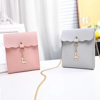 

bolsa feminina 2020 Japan and South Korea new women's bag mini casual chain small square bag shoulder Messenger mobile phone bag