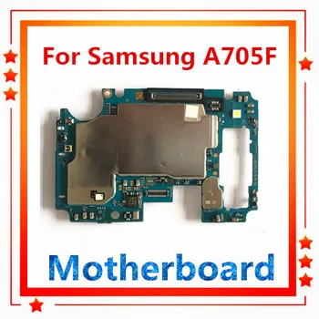 

Replaced unlocked original for Samsung Galaxy A70 A705GM/A705F motherboard with chip tested mainboard Android system logic board