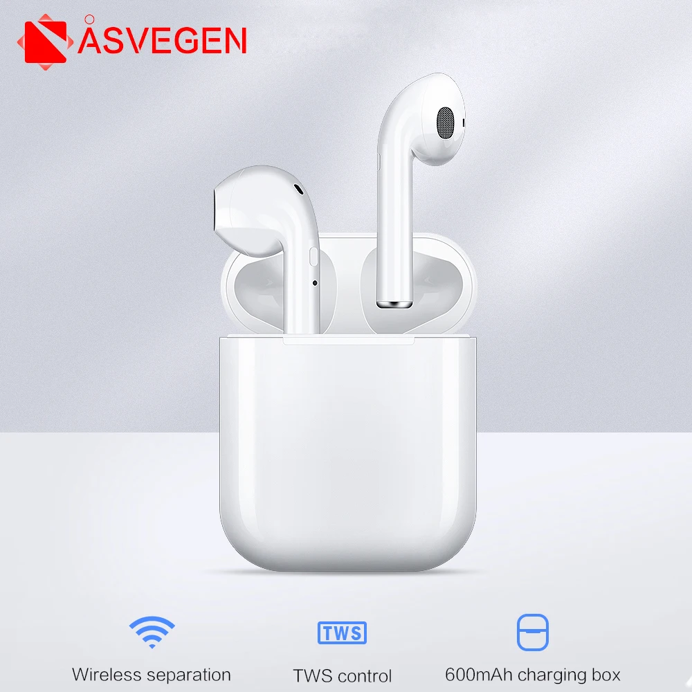Для i7s Tws беспроводные наушники Bluetooth наушники Air наушники Hands-Free, вкладыши гарнитура с зарядным устройством