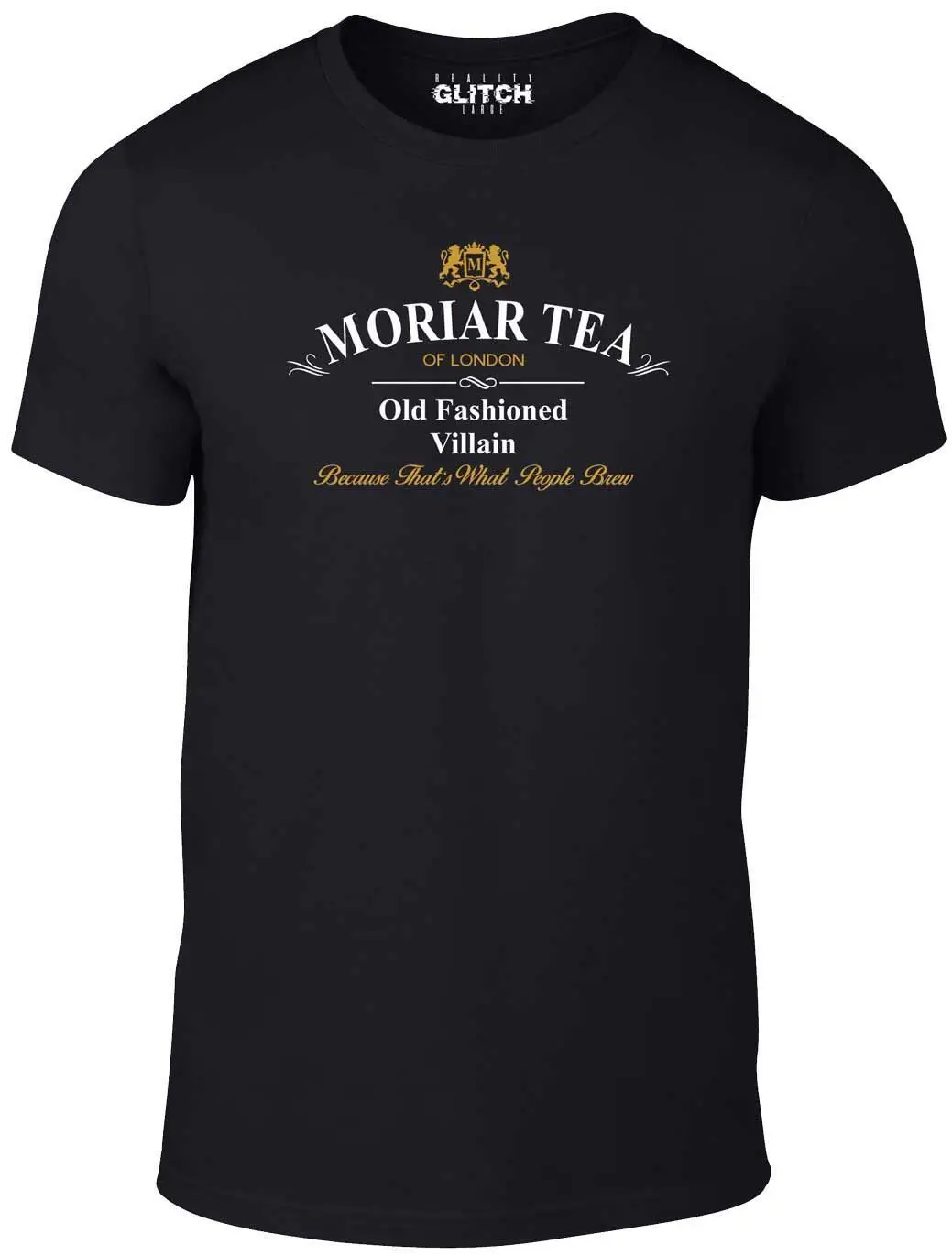 Мужская футболка Moriar tea-Moriarty Sherlock Holmes Cumberbatch Baker Street Удобная Повседневная с