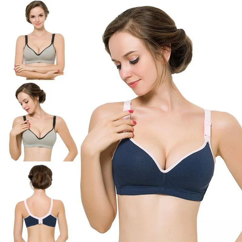 Бюстгальтеры для грудного вскармливания нижнее Белье беременных осенне зимний