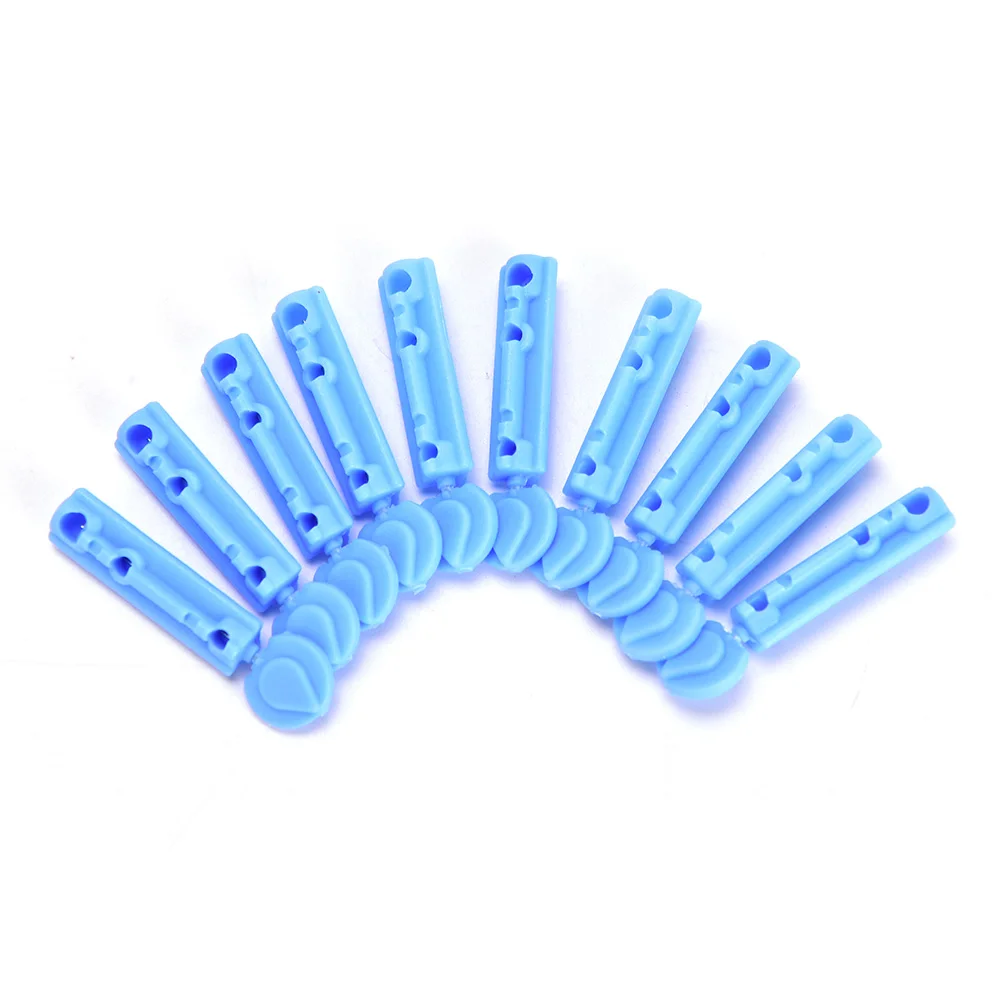 50pcs/lot Blood Lancet Pen Disposable Needles Massage Stick Use Pen Sterile Lancets Fleam Vent Drain Blood Lancet 28g