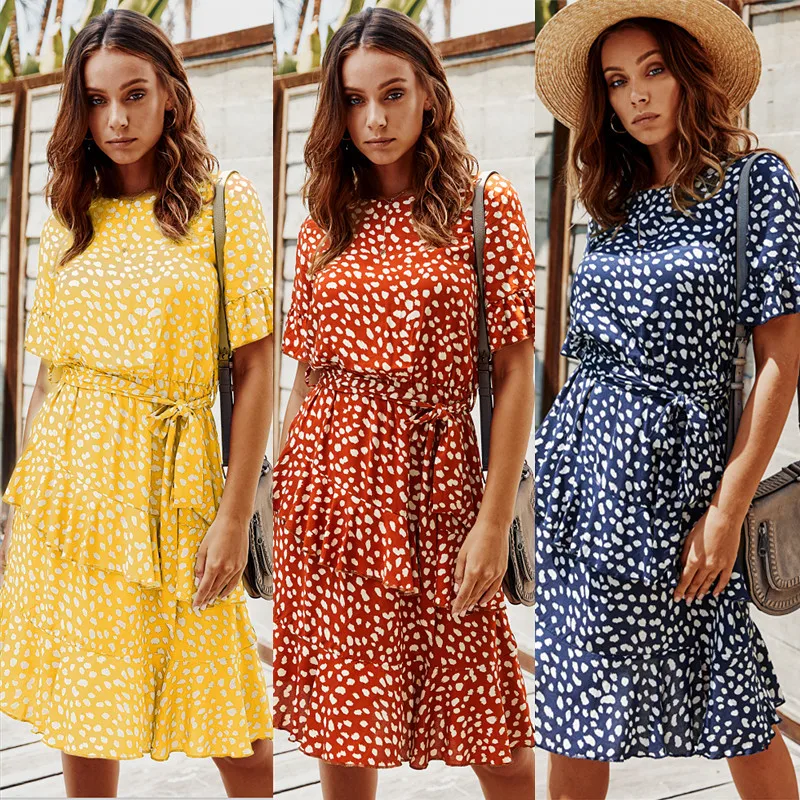 Оригинальный дизайн Брендовое платье 2020 Новое Женское Сетчатое красное