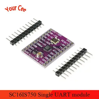 

CJMCU-750 SC16IS750 Single UART module with I2C-bus/SPI interface