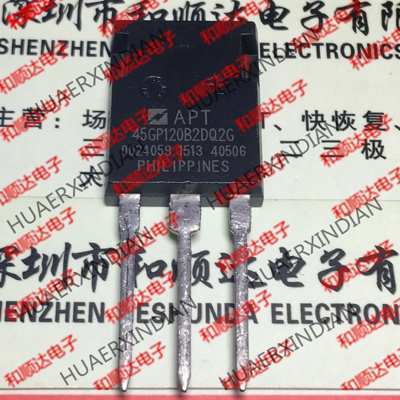 10 шт./лот новое и оригинальное APT45GP120B2DQ2G TO-247 IGBT 1200V 113A