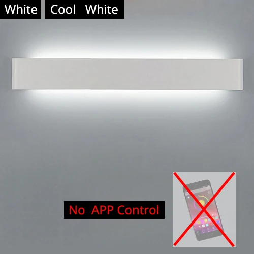 glass wall lights LED Wall Light RGB Dimmable  APP Remote Control Bluetooth-compatible Wall Lamp For Decorative Atmosphere Input AC220V/110V gold wall lights Wall Lamps