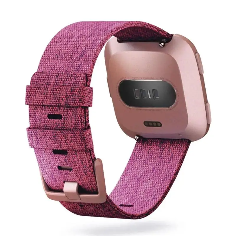 Отличный нейлоновый холщовый ремешок для часов Fitbit Versa/Versa 2/Versa Lite Edition компактный и портативный удобный для переноски