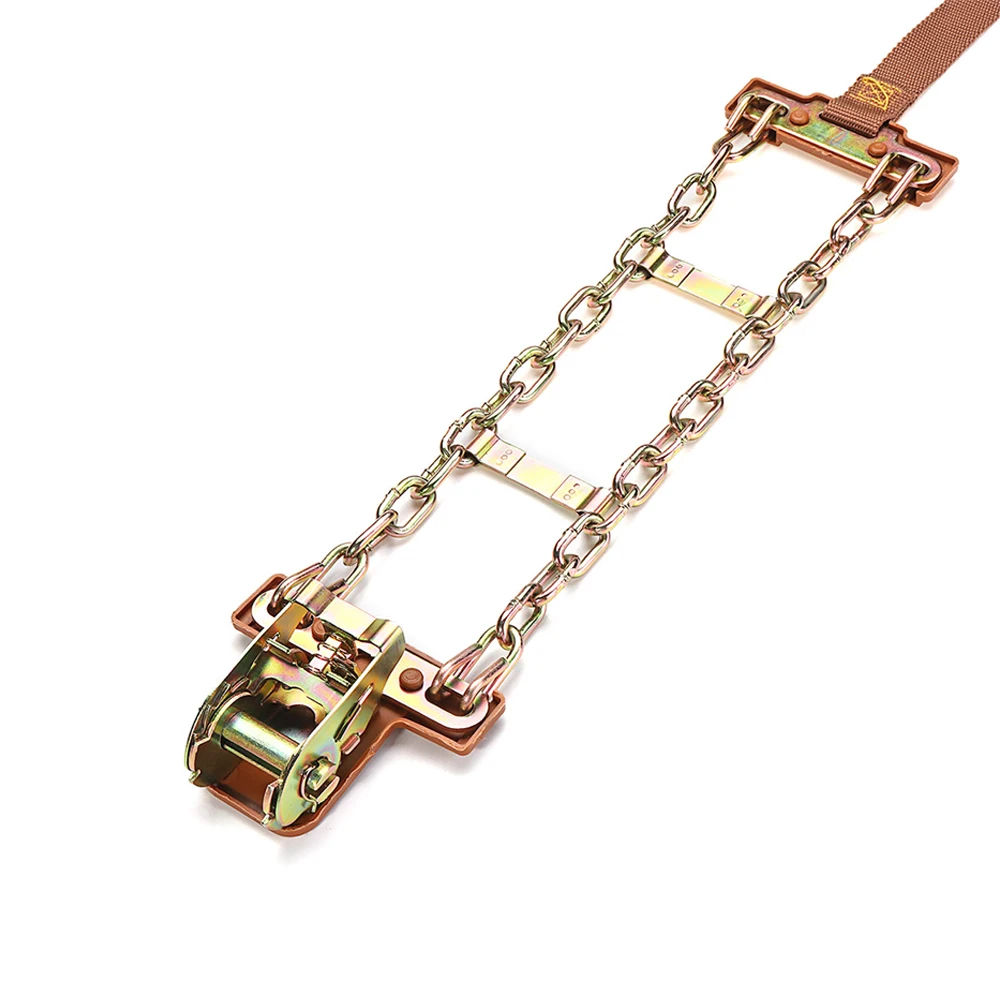 

Car Anti-skid Chains Wear-resistant Steel Double Chain Balance Design Snow Chain For Ice/Snow/Mud Road Safe For Driving