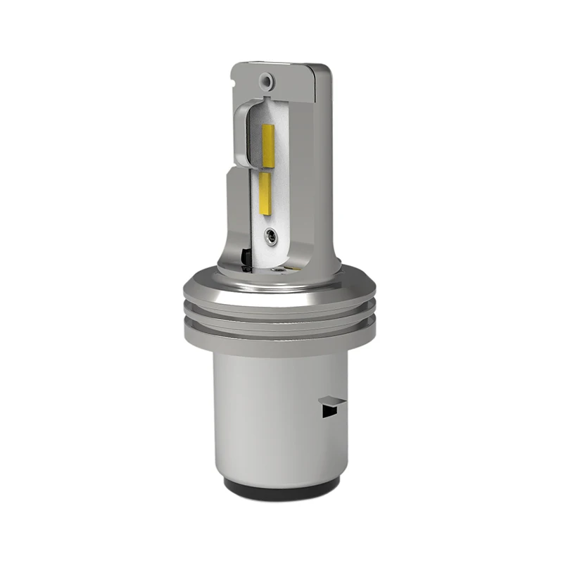Motorcycle LED High/Low Beam Headlight Car 6000K 12SMD H6 BA20D LED Headlight Bulbs 1750LM CSP Chip LED Headlamp18W 12V~ 48V