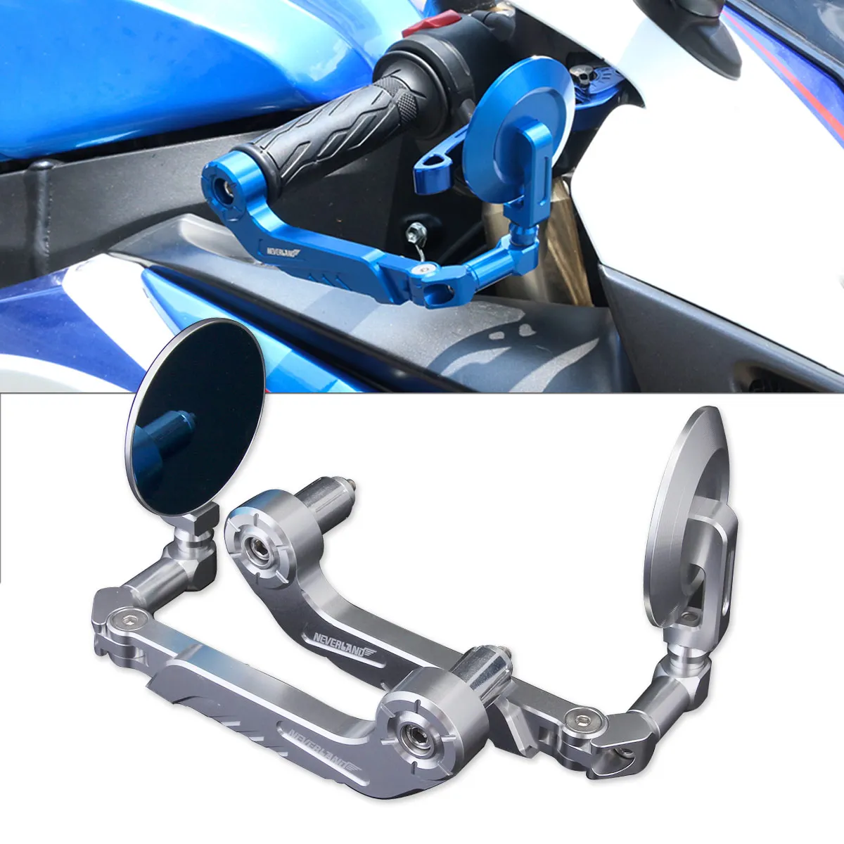 1 пара замена для Kawasak Suzuki Yamaha 7/" Мотоцикл Регулируемые тормозные рычаги сцепления протектор