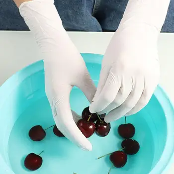 

100pcs Disposable Nitrile Gloves Rubber Gloves Latex For Home Food Laboratory Cleaning Rubber Gloves Multifunctional Kitchen