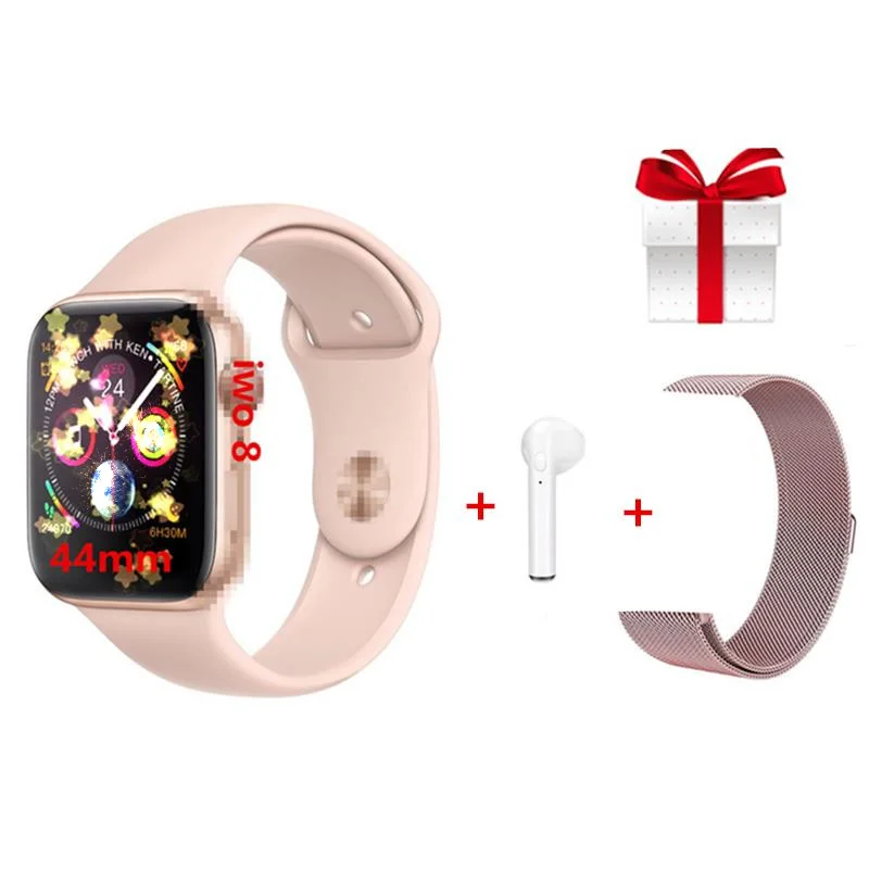 

IWO 8 IWO 9 Smart Watch MTK2502C Wireless Charger Heart Rate Monitor ECG 44MM Series 4 Clock For Android phone IOS For Iphone 6