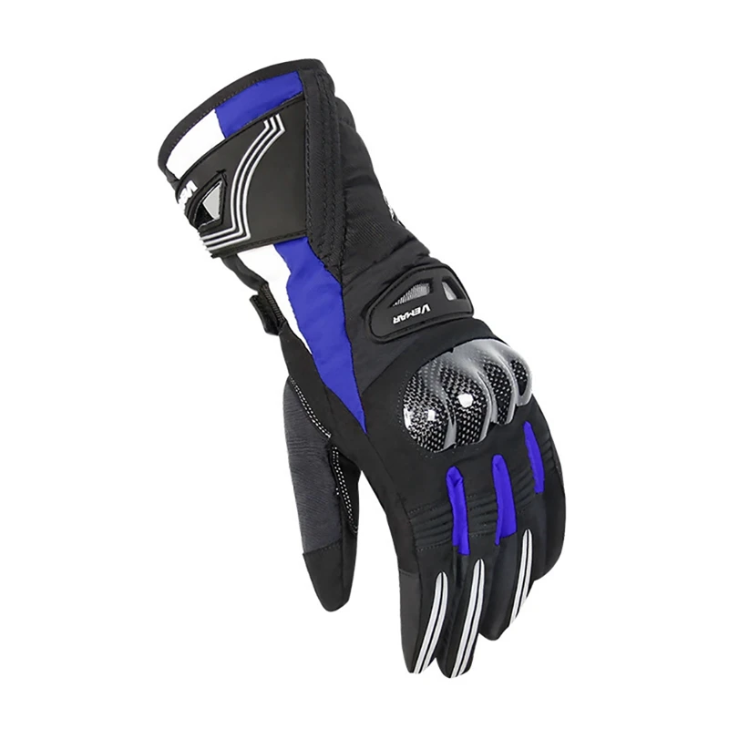 

Cycling Gloves Full Finger Thick Riding Thermal Touch Screen Windproof Waterproof Motorcycle Protective Glove Accessories