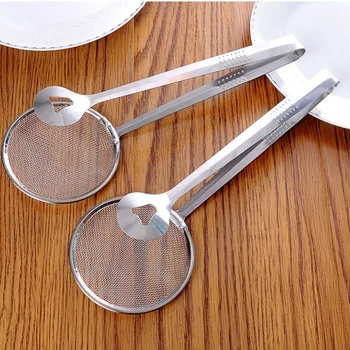 

2 in 1 Stainless Steel Fine Tea Mesh Strainer Colander Sieve with Handle for Kitchen Food Rice Vegetable Kitchen Colander Gadget