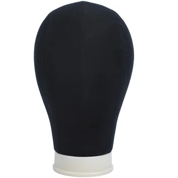 

Poly Canvas Block Head Wig Making Head Weft/Wig Display Style Styling Mannequin Manikin Head Dryer 21"/22"/23"/24"/25"