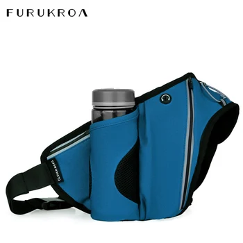 

Outdoor Running Sports Waist Bag Gym Bottle Holder Jogging Cycling Fanny Pack Workout Phone Pouch Jogger Fitness Chest Bag X464B