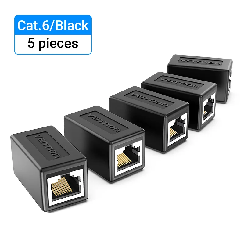 RJ45 Coupler Female to Female Ethernet Coupler Cat6 Lan Cable Extender Adapter - Picture 14 of 18