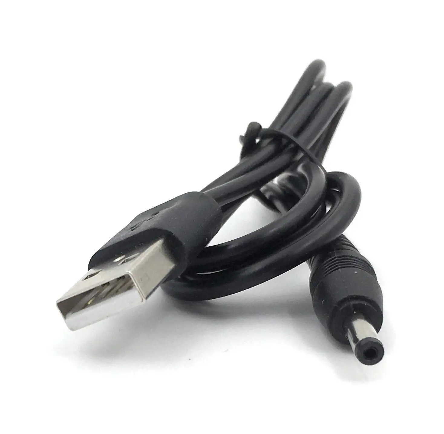 Dc3.5 * 1.35mm USB 충전 케이블 Fairywill/KIPOZI/Dnsly/Sboly 음파 칫솔 3 피트 (1 미터) (블랙)
