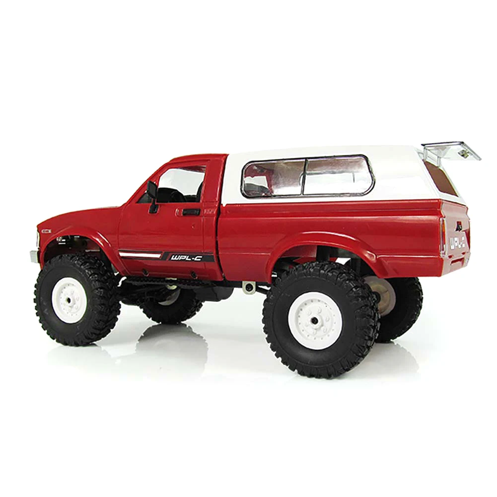 WPL C-24 4WD 2,4G RC Гусеничный внедорожный автомобиль багги движущаяся машина 1:16 детей машинки на батарейках RTR подарки Грузовики Игрушки для детей - Цвет: C