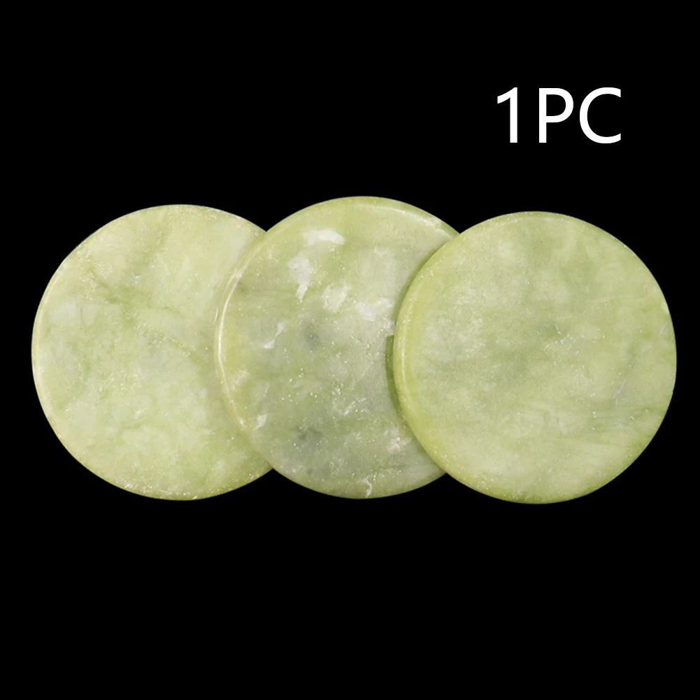 Round Jade Stone Eyelash Extension Holder Pallet Gasket Small Glue Pad Reusable Adhesive Eco-friendly Makeup Smooth Salon Tools | Красота и