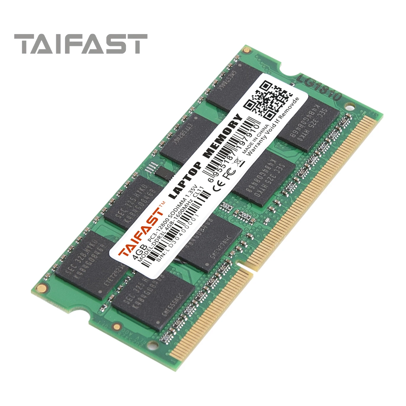ОЗУ Taifast SO DIMM DDR3 DDR3L 8 ГБ 4 1333 МГц 1600 SODIMM Гб 1 35 в для ноутбука|Оперативная память| |