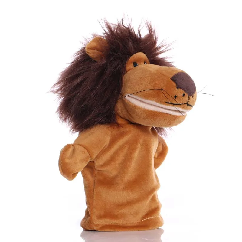 Grand Real Fun Animal marionnette à main histoire Party Animal Head Gants Enfants Jouet Cadeaux 