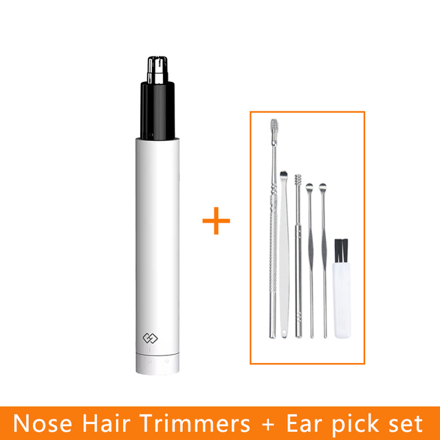 Xiaomi Youpin HN1 Electric Nose hair Trimmers for men Portable Nose and ear trimmer Hair Shaver Clipper Safety Removal Cleaner