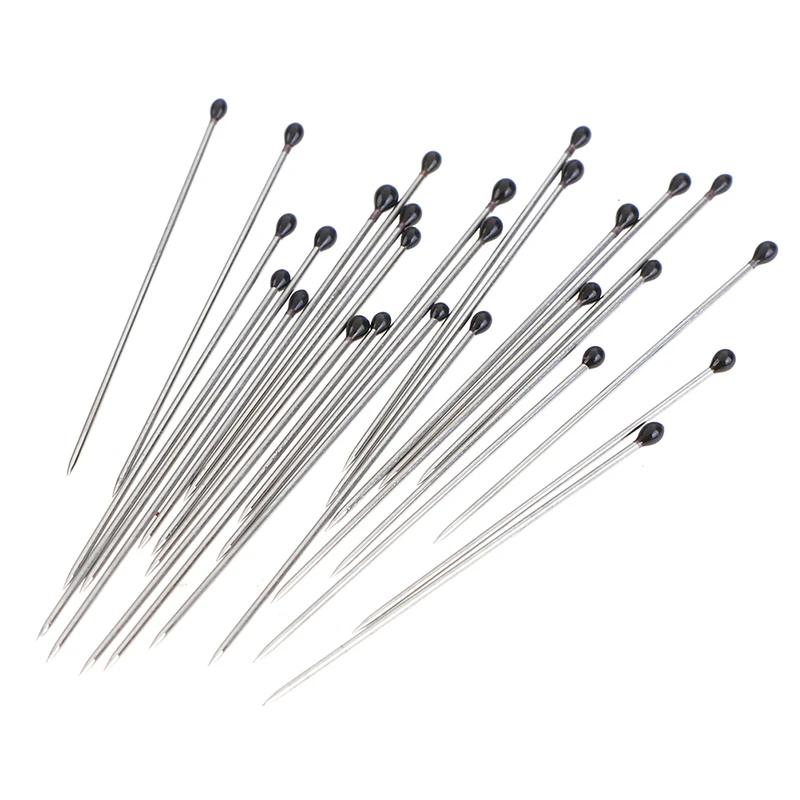 Insect Pins Specimen Needle Stainless Steel with Plastic Box for School Lab Entomology Body Dissection Insect Needle 100 Pcs
