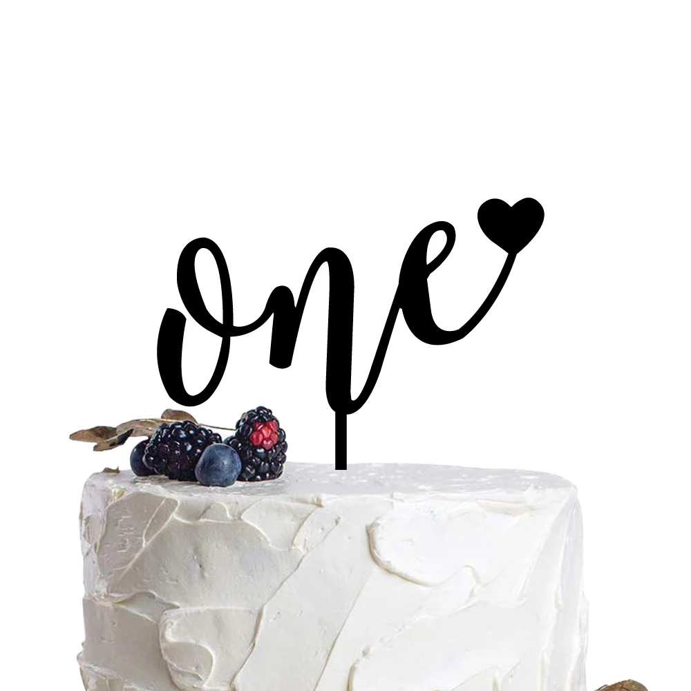 One Wreath Cake Topper Baby's 1st Birthday cake topper wreath cake topper One First birthday Party Decoration (10)