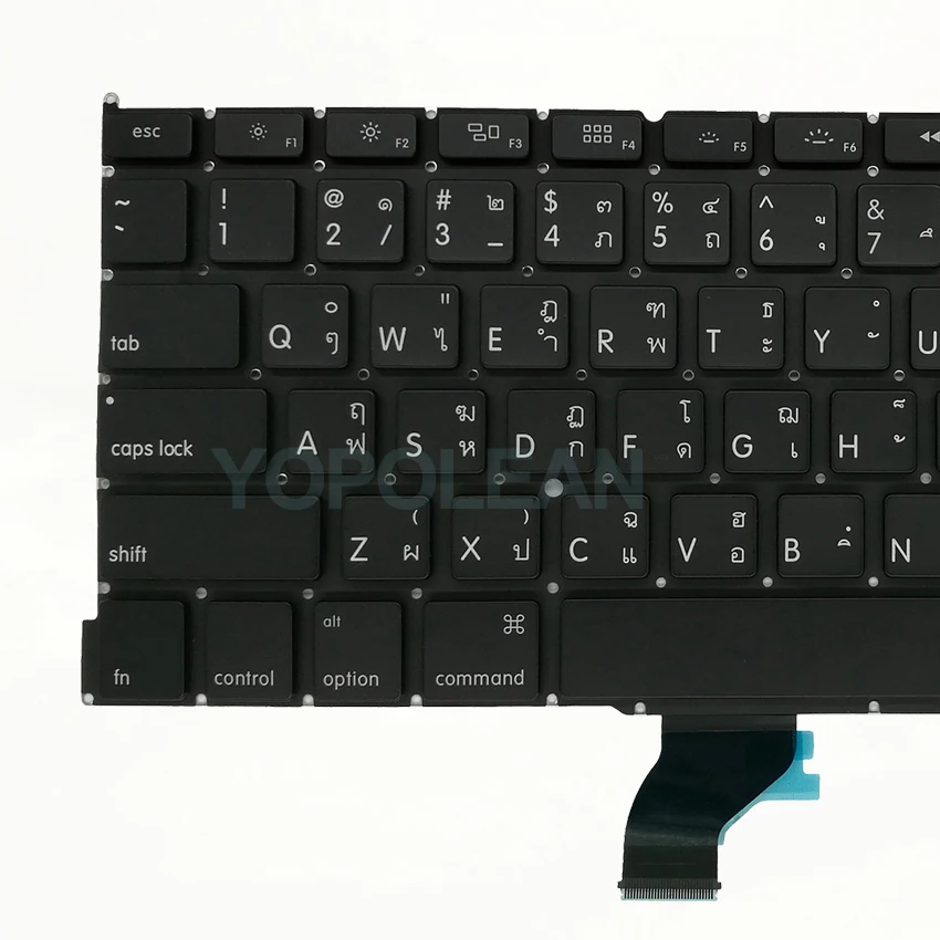 Новая тайская клавиатура для Macbook Pro retina 1" A1502 2013 лет