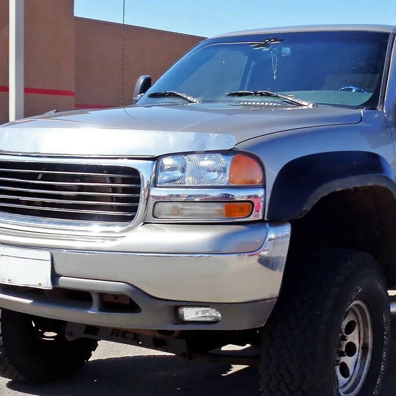 Подходит 00-06 Gmc Yukon 99-02 Gmc Sierra бампер прозрачные Противотуманные фары лампы левый+ правый