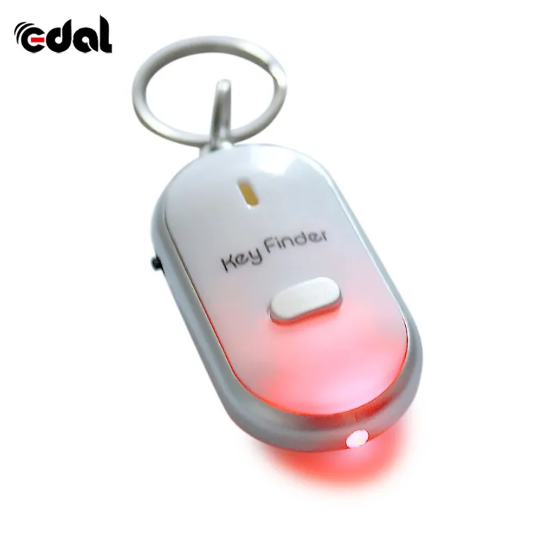 EDAL умный искатель брелок-свисток датчики Звук брелок светодиодный со свистком хлопает искатель поиск потерянный искатель ключей