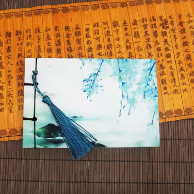 Su yue fang новые продукты линия A6 Китай ретро ветер античный небольшой пустой Подарочная записная книжка бумажный планировщик - Цвет: Бургундия