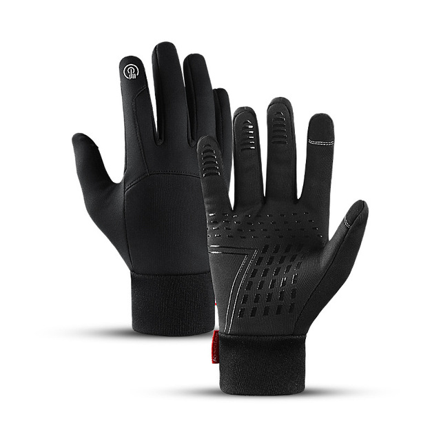 Winter Men Women Gloves Touch Cold Waterproof Motorcycle Gloves Outdoor Sports Warm Thermal Fleece Running Ski Gloves