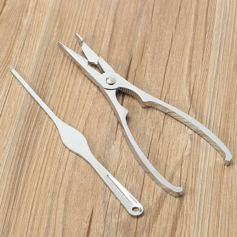 Seafood Cracker Pick Set 2Pcs Stainless Steel For Crab Lobster Fork Useful Utensils Home Kitchen Seafood Cooking Tool Gadgets