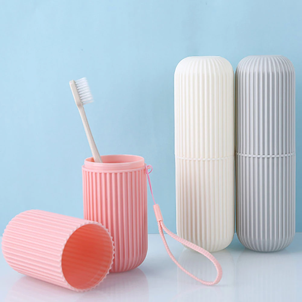 New Portable Travel Dustproof Toothbrush Toothpaste Holder Cup Case Storage Box